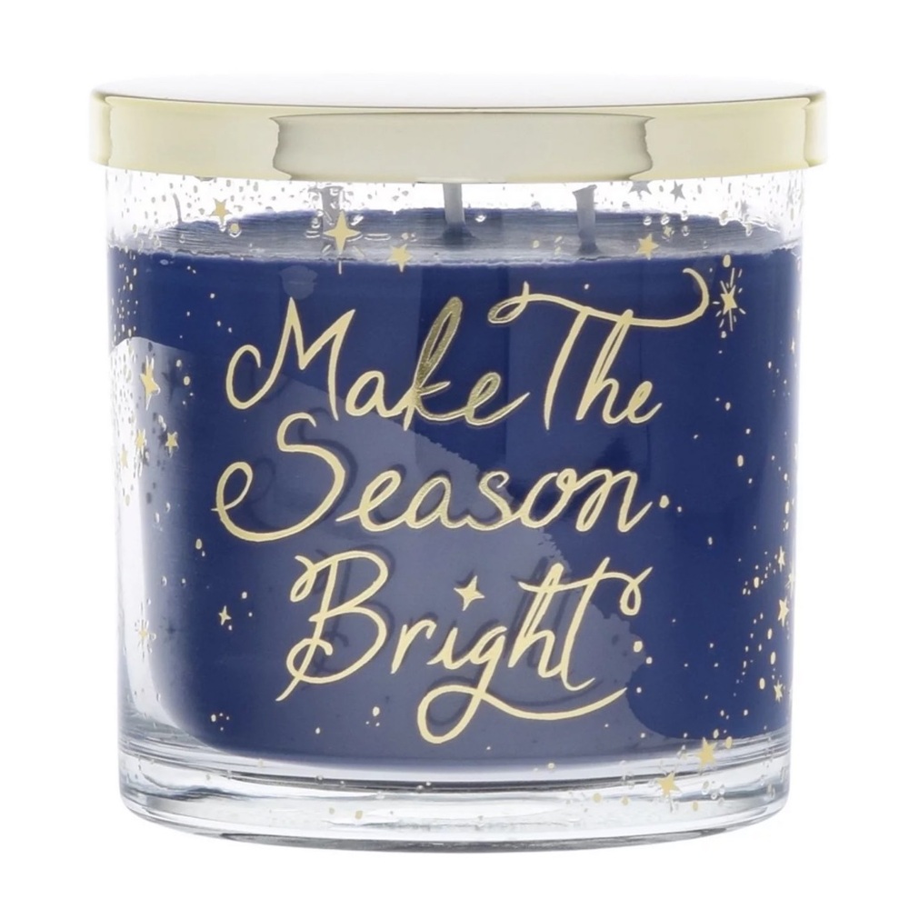 🎅 SG Season Bright Gilded Cypress 3-Wick Candle NEW